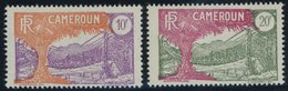 KAMERUN 94/5 **, 1926, 10 Und 20 Fr. Landesmotive, Postfrisch, 2 Prachtwerte - Neufs