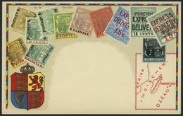 MAURITIUS Ca. 1920, Briefmarkenserie, Ungebrauchte Karte, Pracht - Maurice (...-1967)