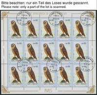 SAO TOME UND PRINCIPE 879-900 O, 1983, Vögel Im Bogensatz, Pracht, Mi. (954.-) - Sao Tome Et Principe