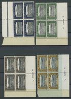 TOGO D 9-19 VB **, Dienstmarken: 1925, Baumwollplantage In Viererblocks, Postfrischer Prachtsatz - Unused Stamps