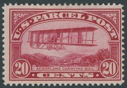 Scott Q 8, 1912, 20 C. Doppeldecker Wright, Mehrere Falzreste, Pracht, $ 120 -> Automatically Generated Translation: Sco - Gebruikt