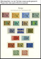 EUROPA UNION **, 1965-68, Zwerg Mit Frucht, Stilisiertes Boot, Zahnräder Und Kreuzbartschlüssel, 4 Komplette Jahrgänge,  - Colecciones