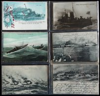 ALTE POSTKARTEN - SCHIFFE KAISERL. MARINE BIS 1918 Torpedoboote: 23 Verschiedene, Teils Seltene Ansichtskarten - Guerre