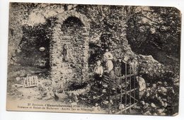 Près D' HENRICHEMONT --18 - Fontaine Et Ruines De Michavant-Ancien Lieu D'un Pélerinage (animée) - Lugares Santos