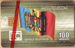 Moldova - MD-MOL-1IS-0003, Triumphal Arch, 1st Issue, Flag, Gates, 5.000ex., 9/94, Mint - NSB As Scan - Moldavia