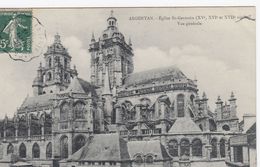 Cp , 61 , ARGENTAN , Église St-Germain (XVe, XVIe Et XVIIe S.), Vue Générale - Argentan