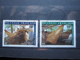 VEND BEAUX TIMBRES DE POLYNESIE N° 266 + 267 , XX !!! - Unused Stamps
