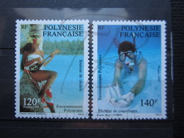 VEND BEAUX TIMBRES DE POLYNESIE N° 331 + 332 , XX !!! - Unused Stamps
