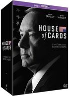 HOUSE OF CARDS  SAISON 1à 4   ( 16 DVD ) + COPY DIGITAL - Séries Et Programmes TV