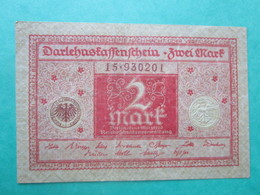 Billet, Allemagne, 2 Mark  -  Ft: 10 X 6,5 Cm - 1920 - Deutsche Golddiskontbank