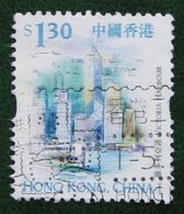 $1.30 Landmarks And Tourist Attractions Victoria Harbours 1999 Mi 902 YT 913 Used Gebruikt Oblitere HONG KONG - Oblitérés