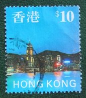 $10 Skyline 1997 Mi 802 YT 831 Used Gebruikt Oblitere HONG KONG - Oblitérés