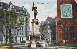 Canada Montreal Quebec Maisonneuve Monument 1909 - Montreal