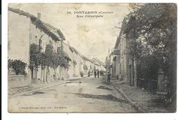 PONTARION En Creuse - Rue Principale (1909) - Pontarion