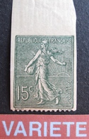 R1934/7 - 1903 - TYPE SEMEUSE LIGNEE N°130 NEUF** NON DENTELE SUR 3 COTES - Unused Stamps