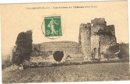 TALMONT - Les Ruines Du Château    99 - Talmont Saint Hilaire