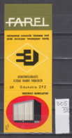 58K305 / FAREL - 68 GDANSKIE ZPZ , Boite D'Allumette , Matchbox Label , Poland Pologne - Scatole Di Fiammiferi - Etichette