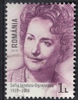 Roumanie 2018 Oblitéré Used Sofia Ionescu Ogrezeanu Neurochirurgien SU - Used Stamps
