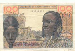 - BILLET DE 100  FRANCS  BANQUE -CENTRALE  DES ETATS DE L'AFRIQUE DE L'OUEST R 260 C - Sonstige – Afrika