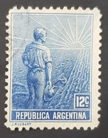 1911, Farmer And Rising Sun, Argentina, Used - Usados