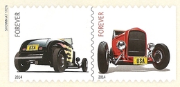 UNITED STATES (USA), 2014, Booklet 402, Hot Rods - 1981-...