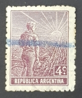 1911, Farmer And Rising Sun, Argentina, Used - Usados