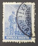 1912-1913, Farmer And Rising Sun, Argentina, Used - Usados