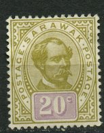 Sarawak 1900 20c Sir Charles Brooke Issue #44 - Sarawak (...-1963)