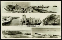 Ref 1276 - Real Photo Multiview Postcard - Holyhead Anglesey Wales - Anglesey