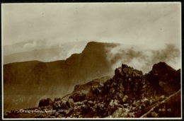 Ref 1276 - Real Photo Postcard - Craig-Y-Cau - Cader Idris - Merionethshire Wales - Merionethshire