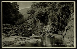 Ref 1277 - 1921 Judges Postcard - Miners Bridge - Bettws-Y-Coed - Caernarvonshire Wales - - Caernarvonshire