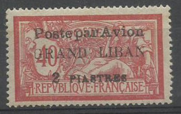 Grand Liban, Variété, G Maigre, YT P.A. N° 1, Neuf * - Airmail