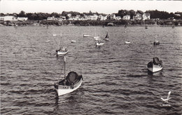 En Avion Au-dessus THARON PLAGE (Loire-Atlantique) Bateau De Peche Perle De La Côte De Jade Circulée Timbrée 1951 1970 - Tharon-Plage