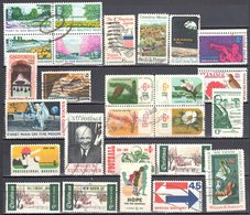 United States 1969 Year Set - Mi.975-998 - Used - Années Complètes