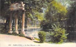 75 - PARIS 8 ème : Le PARC MONCEAU - CPA Colorisée - Seine - Parks, Gardens