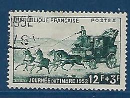 FR YT 919 " La Journée Du Timbre : La Malle-poste " 1952 Oblitéré - Used Stamps