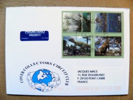 Cover Brazil Animals Prehistoric Dinosaurs 2014 - Storia Postale