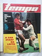 1975 TEMPO YUGOSLAVIA SERBIA SPORT FOOTBALL MAGAZINE NEWSPAPERS World Cup Cruyff Beckenbauer TABLE TENNIS KOLKATA Triple - Sports