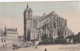 Cp , 72 , LE MANS , Abside De La Cathédrale - Le Mans