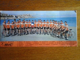 Cyclisme Grande Carte Ancienne ANQUETIL / SCHLECK / Autres - Groupe Sportif BIC - Other