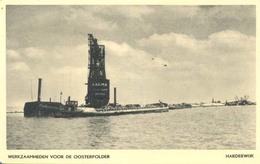 Harderwijk, Werkzaamheden Voor De Oosterpolder (Zuiderzeewerken) - Harderwijk