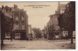 1 Cpsm Saint Romain De Colbosc - Rue Félix Faure - Saint Romain De Colbosc