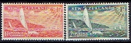 NEW ZEALAND #   FROM 1951 STAMPWORLD 333-34* - Neufs
