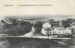 Old Postcard, Germany, Mechernich, Friedrich-wilhelm-strabe Und Kreiskrankenhaus. - Euskirchen