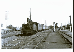 PHOTO ORIGINALE    CLICHE DE BAZIN              JLM - Estaciones Con Trenes
