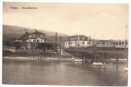 NIDAU Kanalbrücke Bahn Seeländische Lokalbahnen (SLB) - Nidau