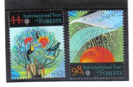 GEO623 UNO NEW YORK 2011 MICHL 1281/82 Postfrisch ** SIEHE ABBILDUNG - Unused Stamps