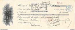 LETTRE DE CHANGE - 1929 - T.KROON & FILS HOORN - HOLLANDE - CNEP PARIS DE T. WENTSCHE BANQUE.. - Fiscaux