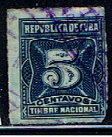 CUBA 243 // YVERT 1889 FISCAL // 1889 - Postage Due