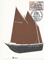 France- Carte Maximum Chaloupe Sardinière Douarnenez - N° 00218 - 23.07.88 - Timbre 2545 - 1980-1989
